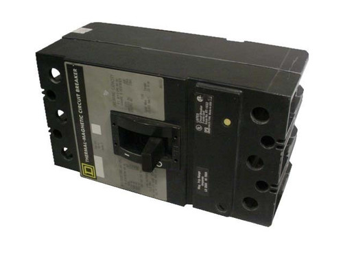 SQUARE D KAL361251021 U 125A 600V 3P USED 120V SHUNT