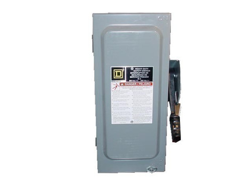 SQUARE D HU361 N 30A 600V 3Ph N1 NEW NON-FUSED