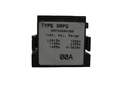 GE SRPG600A500 500A 600V 2/3P {AIC}K NEW RATING PLUG