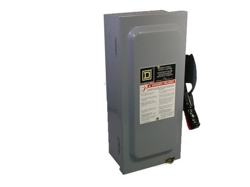 SQUARE D H361 U 30A 600V 3Ph N3R USED