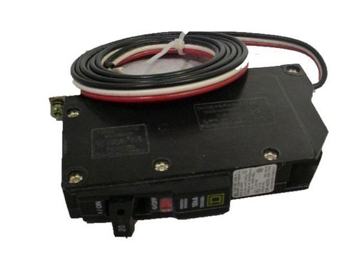 SQUARE D QO120PL5393 U 20A 120V 1P 10K USED