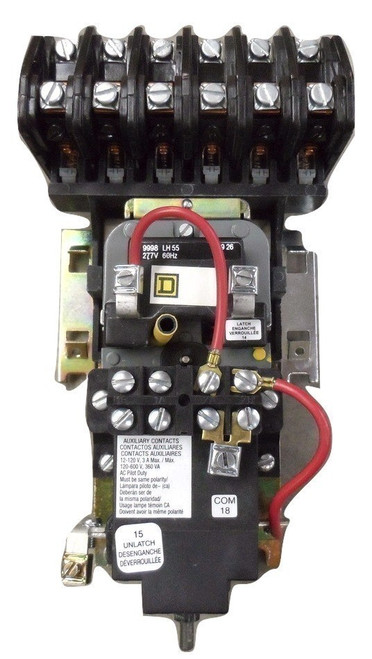 SQUARE D 8903LXO60V02 N 30A 600V 6P Coil120 VAC NEW