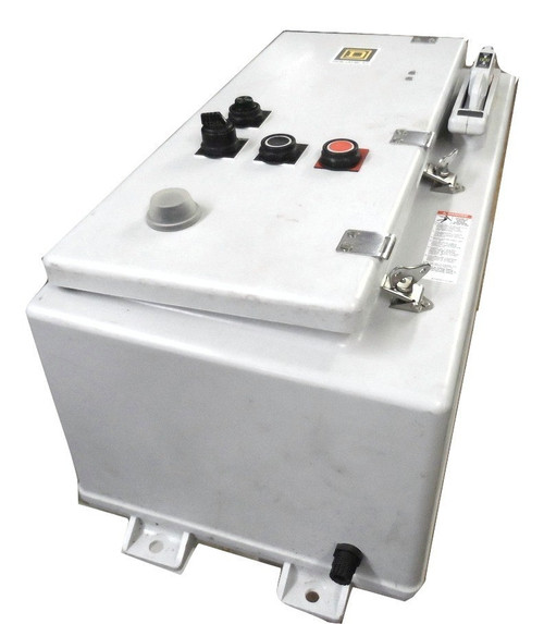 Electrical - Starters/Contactors - Enclosure - Square D - Breaker