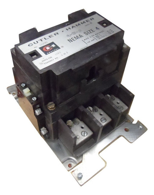 CUTLER HAMMER C10GN3BA U 270A 600V 3P Coil240 USED
