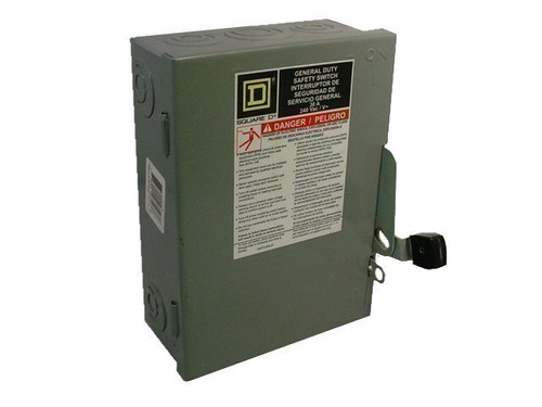SQUARE D D221N N 30A 240V 1Ph NN1 NEW