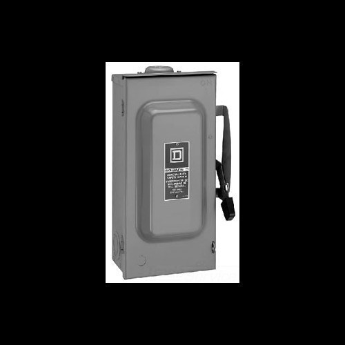 SQUARE D D223NRB 100A 240V 2PK 1Ph N3R FUSED NEW