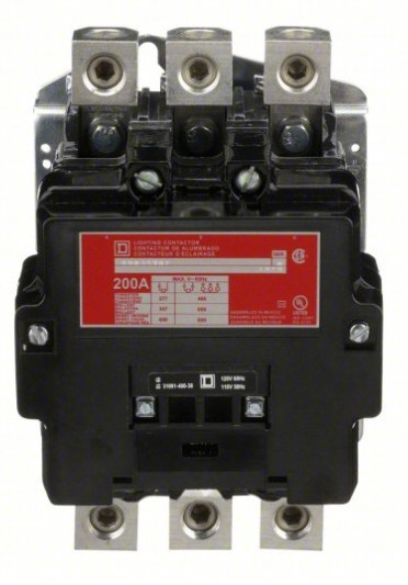 SQUARE D 8903SVO11V02 N 200A 600V 3P Coil120 VAC NEW