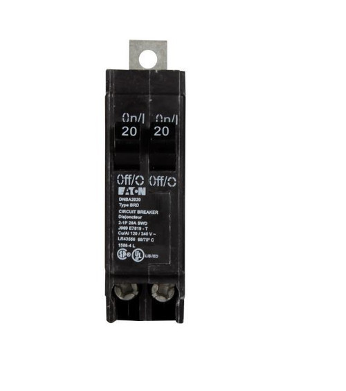 CUTLER HAMMER DNBA2020 N 20/20A 120V 2P NEW