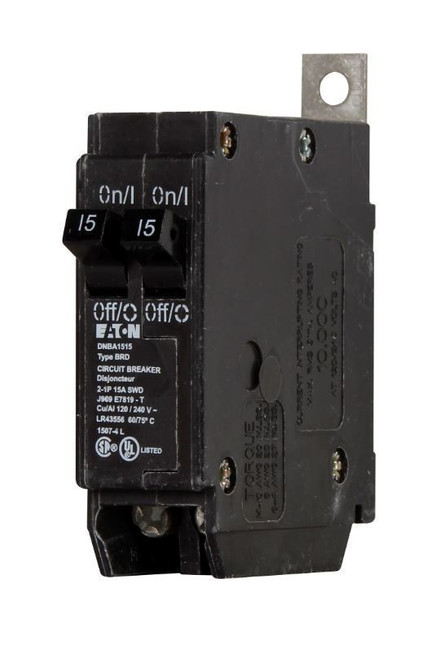 CUTLER HAMMER DNBA1515 N 15/15A 120/240V 2P NEW