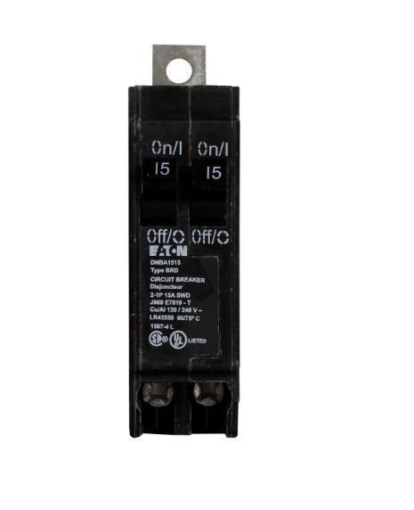 CUTLER HAMMER DNBA1515 N 15/15A 120/240V 2P NEW