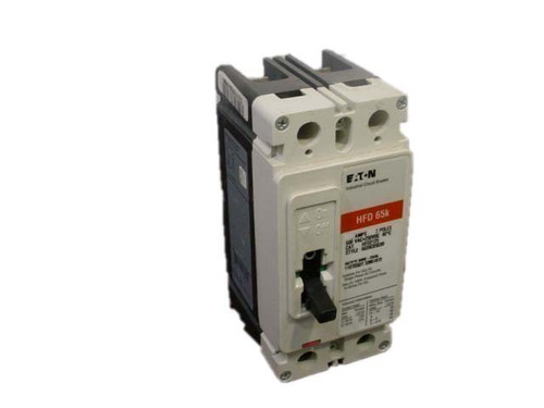 CUTLER HAMMER HFD2100 N 100A 600V 2P USED