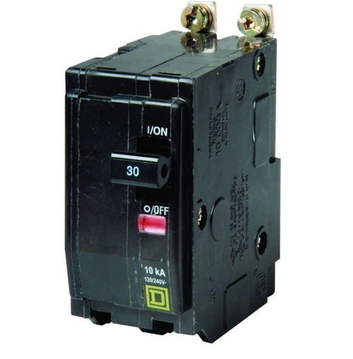 SQUARE D QOB230 N 30A 240V 2P NEW SURPLUS BOLT_ON