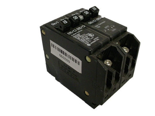 CUTLER HAMMER BQC2252115 N 25/15A 240V 4P 10K NEW