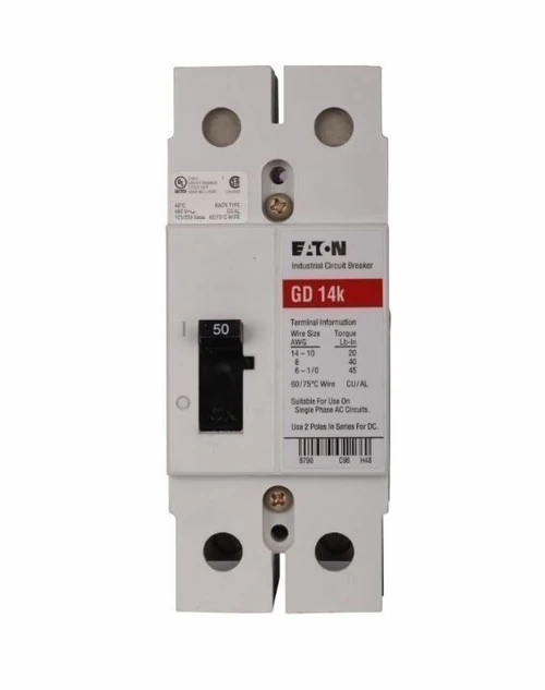 CUTLER HAMMER GD2015 N 15A 480V 2P NEW
