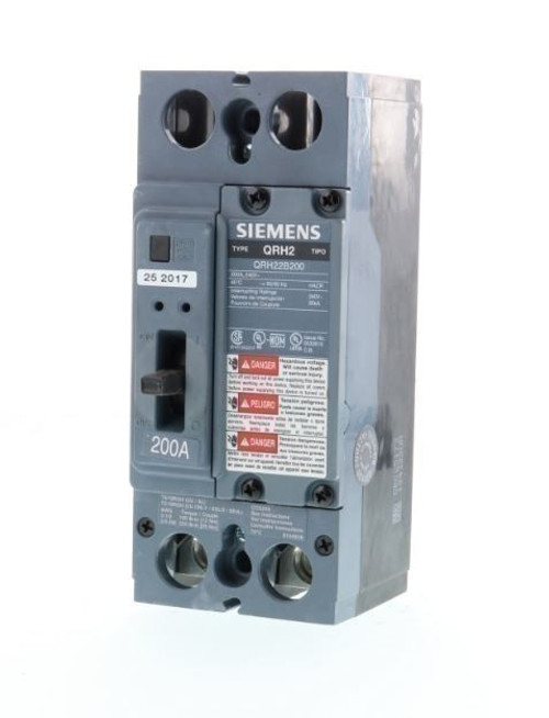 SIEMENS QRH22B200L N 200A 2P 240V 25K NEW