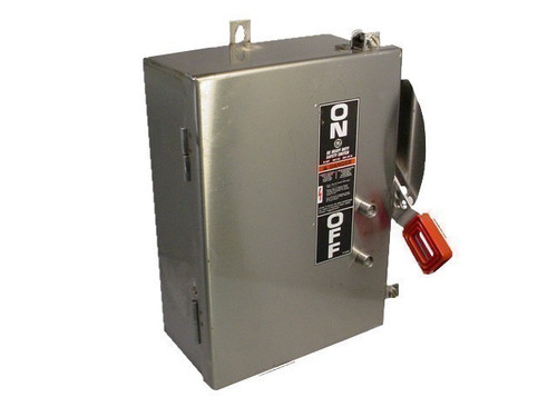 GE TH3361SS316 30A 600V 3P 3Ph N4X Fused NEW SURPLUS