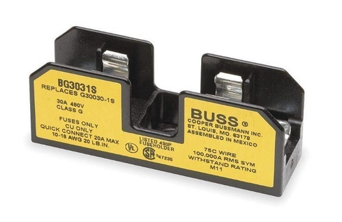 BUSSMAN BG3031S N 30A 300V NEW SURPLUS