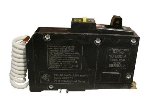 SQUARE D QOB115GFI N 15A 120V 1P NEW