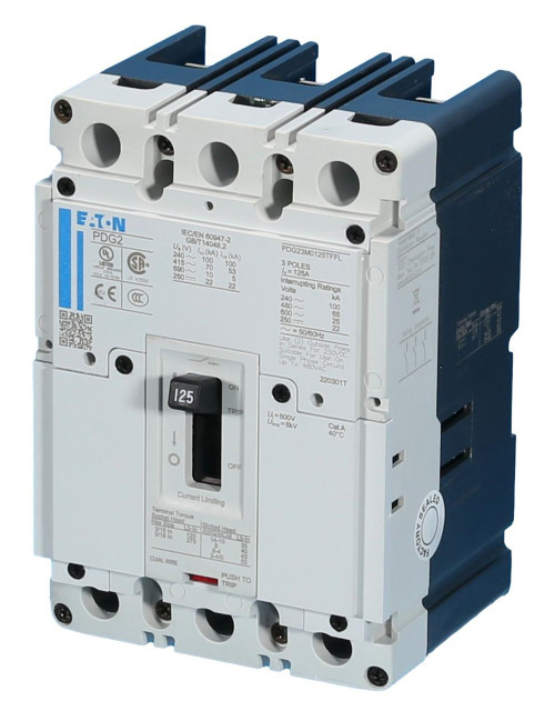 CUTLER HAMMER PDG23M0125TFFL N 125A 3P 600V NEW