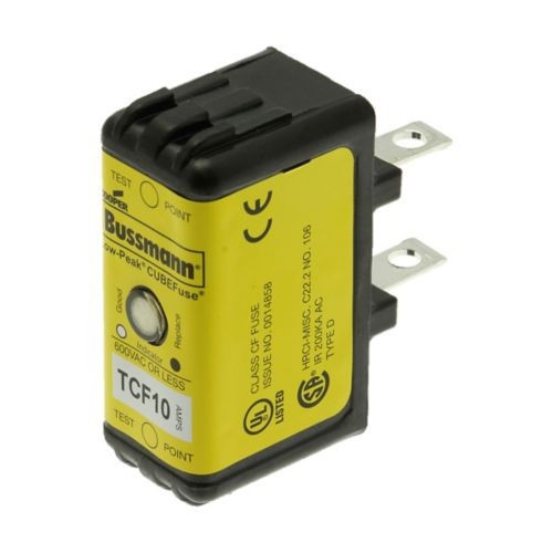 BUSSMANN TCF10 10A 600V Class J NEW