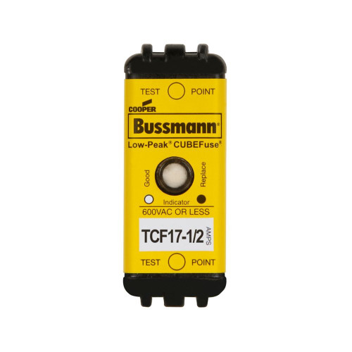 BUSSMANN TCF17-1/2 17 1/2A 600V Class J NEW