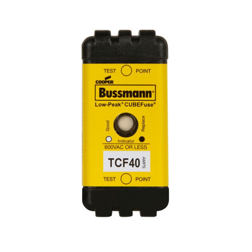 BUSSMANN TCF40 40A 600V Class J NEW