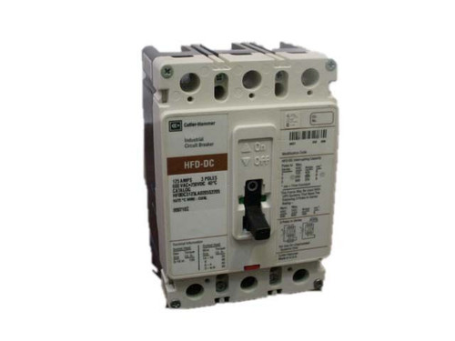 CUTLER HAMMER HFDD125LA0205S2205 U 125A 600V 3P USED