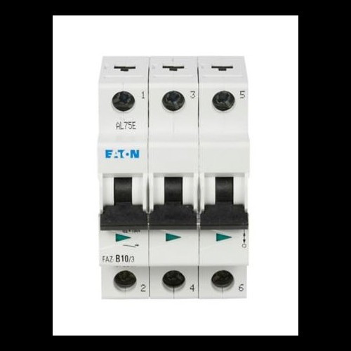 EATON FAZ-C10/3 U 10A 3P 480V NEW SURPLUS