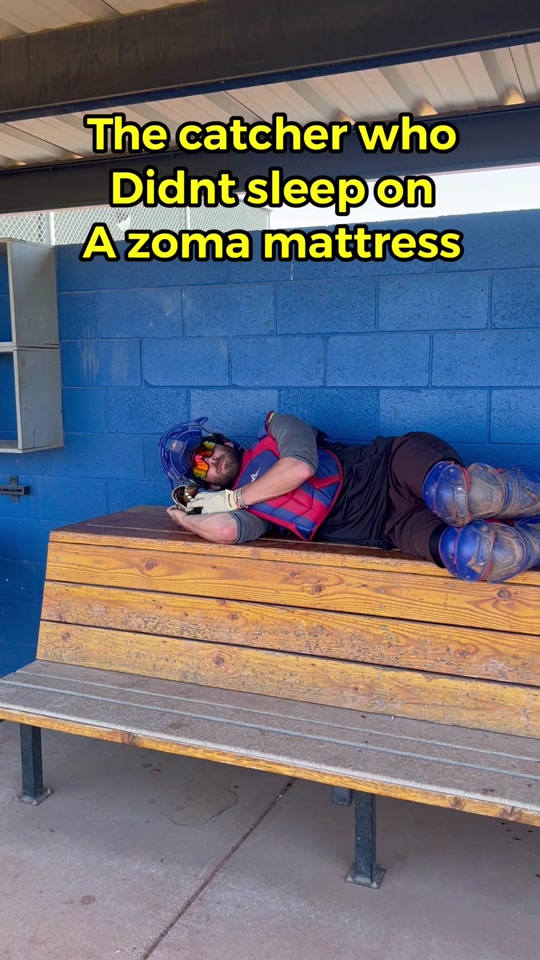 This is how i sleep to perform my best🔥 @zomasleep