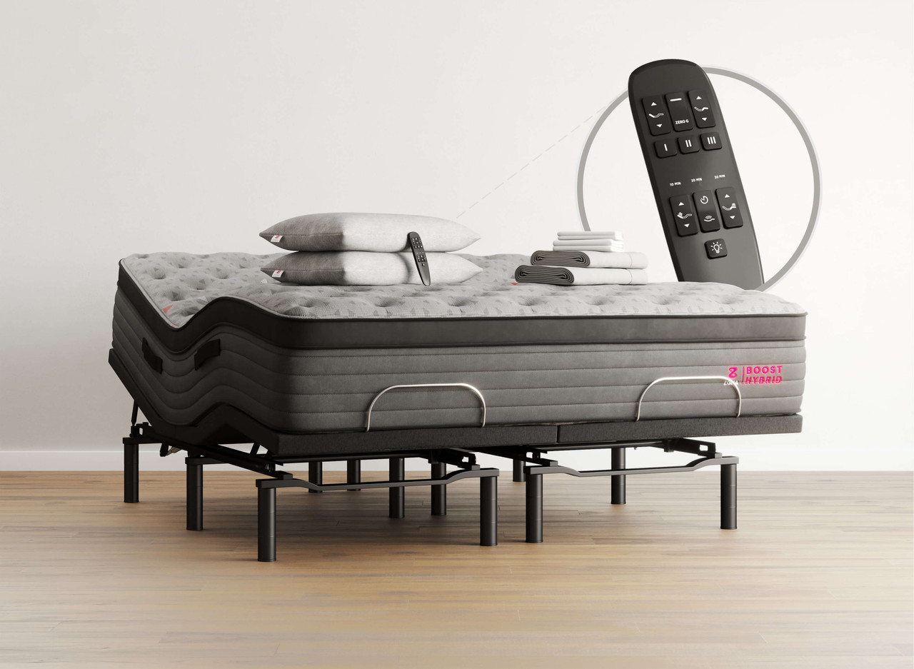 Adjustable Bed and Mattress Combo Bundle Best Picks from Zoma