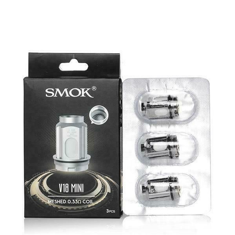 SMOK V18 MINI REPLACEMENT COILS - PACK OF 3CT