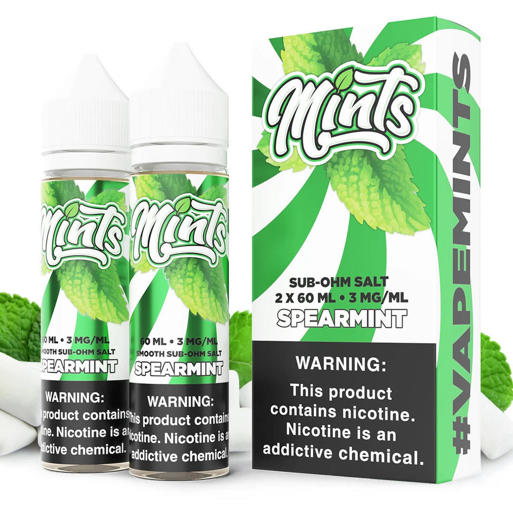 MINTS - MINT and MENTHOL VAPE JUICE 2x60ML