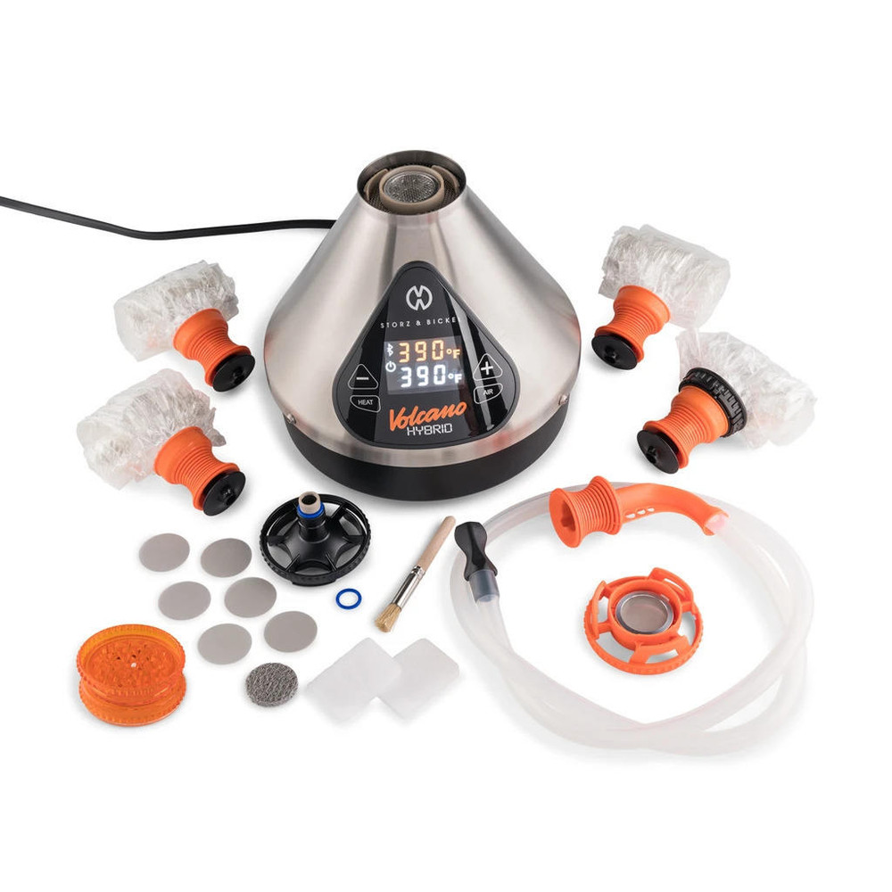 STORZ & BICKEL VOLCANO HYBRID (ONYX) VAPORIZER (BLACK)