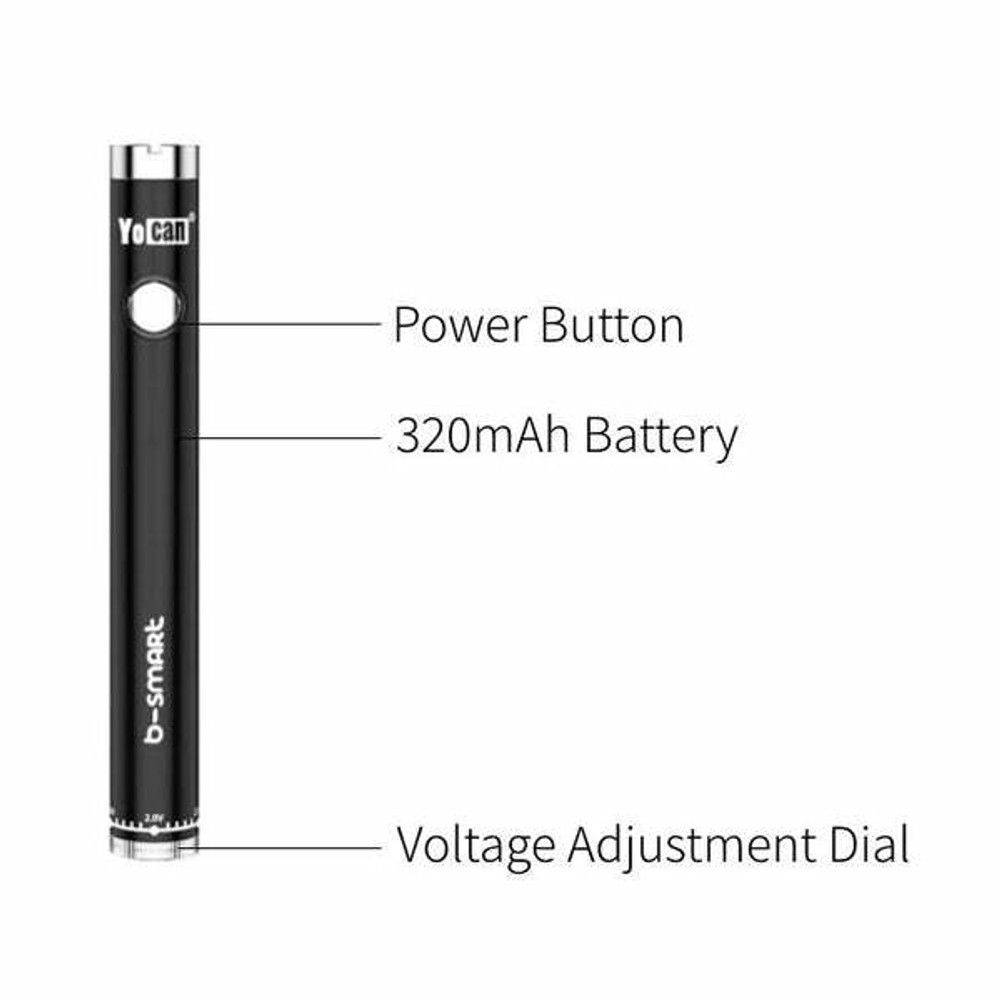 YOCAN - B-SMART SLIM TWIST VAPORIZER PEN - 10CT PACK