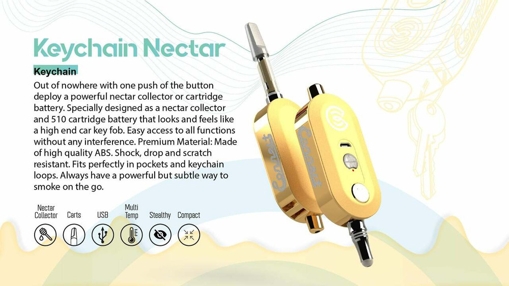 CONNECT ELECTRIC NECTAR COLLECTOR KEYCHAIN - 1CT