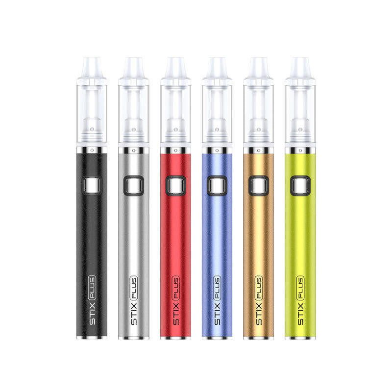 YOCAN STIX PLUS 650mAh VV VAPORIZER KIT WITH 2 DUAL COILS - 12CT ASSORTED COLOR