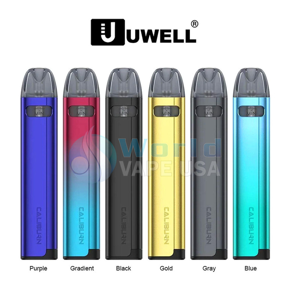  UWELL CALIBURN A2S 520mAh POD SYSTEM 2ML - 1CT 