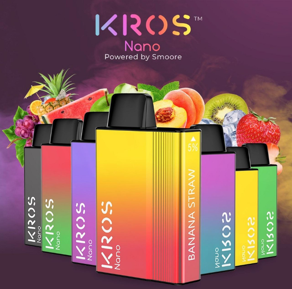 KROS NANO 5percent NIC DISPOSABLE 13ML 5000 PUFFS - 6CT DISPLAY