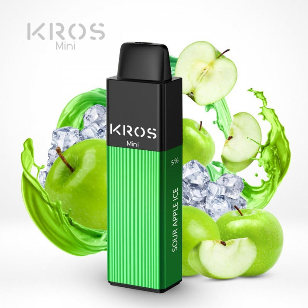 KROS MINI 5percent NIC DISPOSABLE 10ML 4000 PUFFS - 6CT DISPLAY