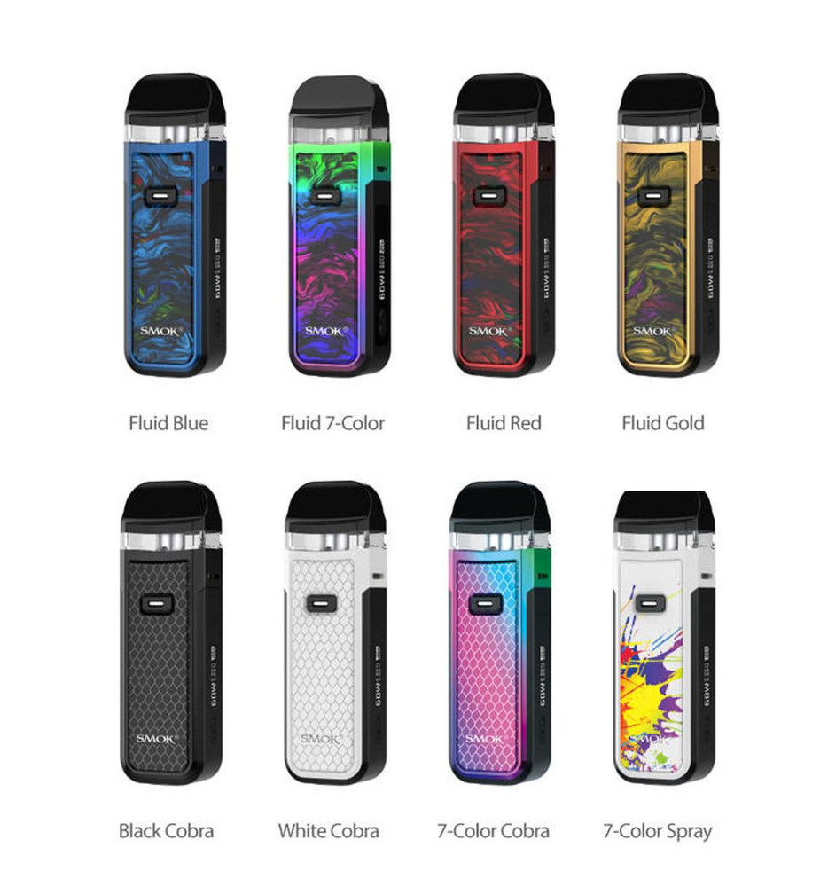 SMOK NORD X 1500MAH POD SYSTEM STARTER KIT WITH 2 REFILLABLE RPM PODS