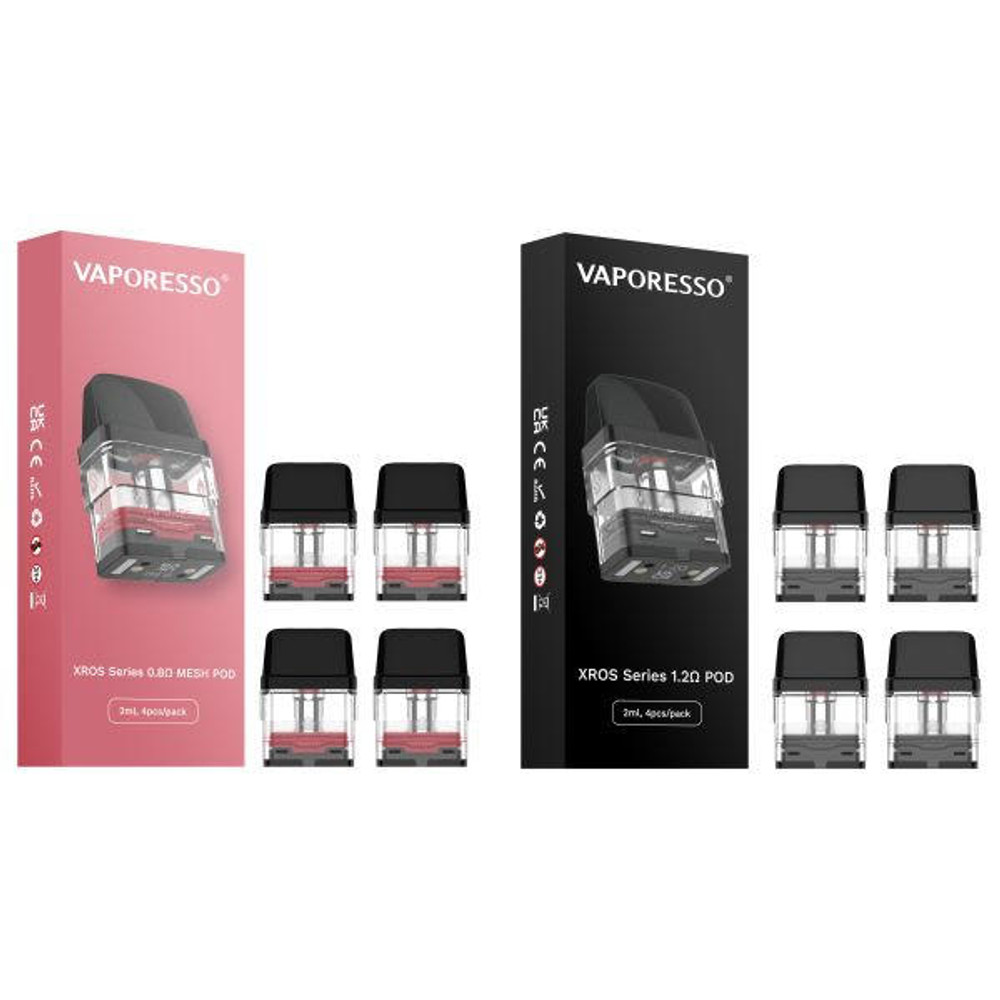   VAPORESSO XROS 2ML POD 4-PACK 