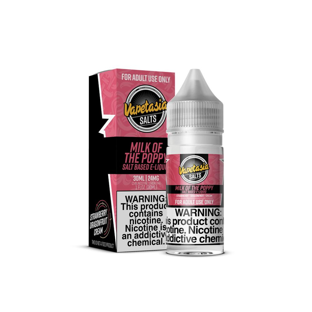  VAPETASIA - PREMIUM SALTS NICOTINE E-LIQUID 30ML 