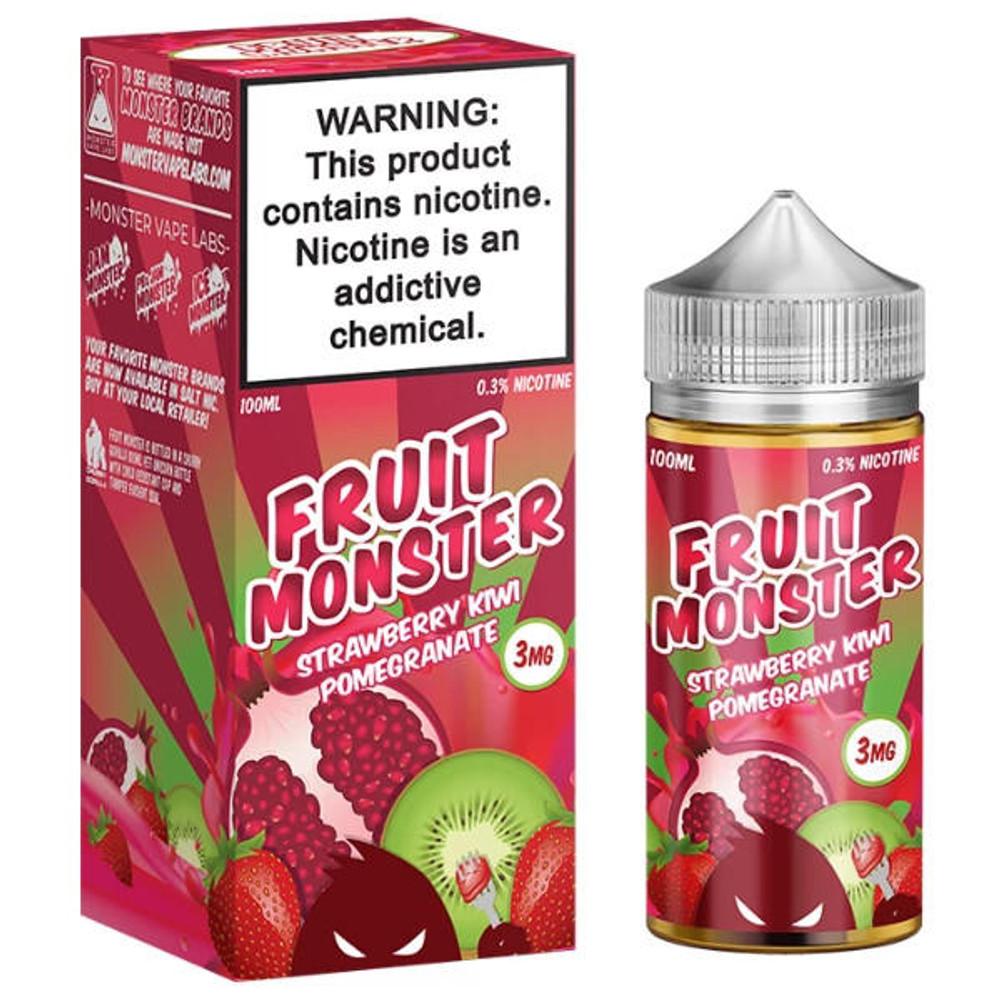  FRUIT MONSTER SYNTHETIC NICOTINE SALT E-LIQUID - 100ML 