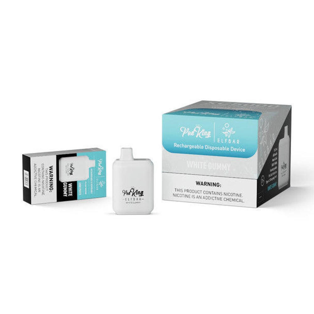  ELFBAR X POD KING XC5000 DISPOSABLE DEVICE (5000 PUFFS) 13.5ML - 10CT 