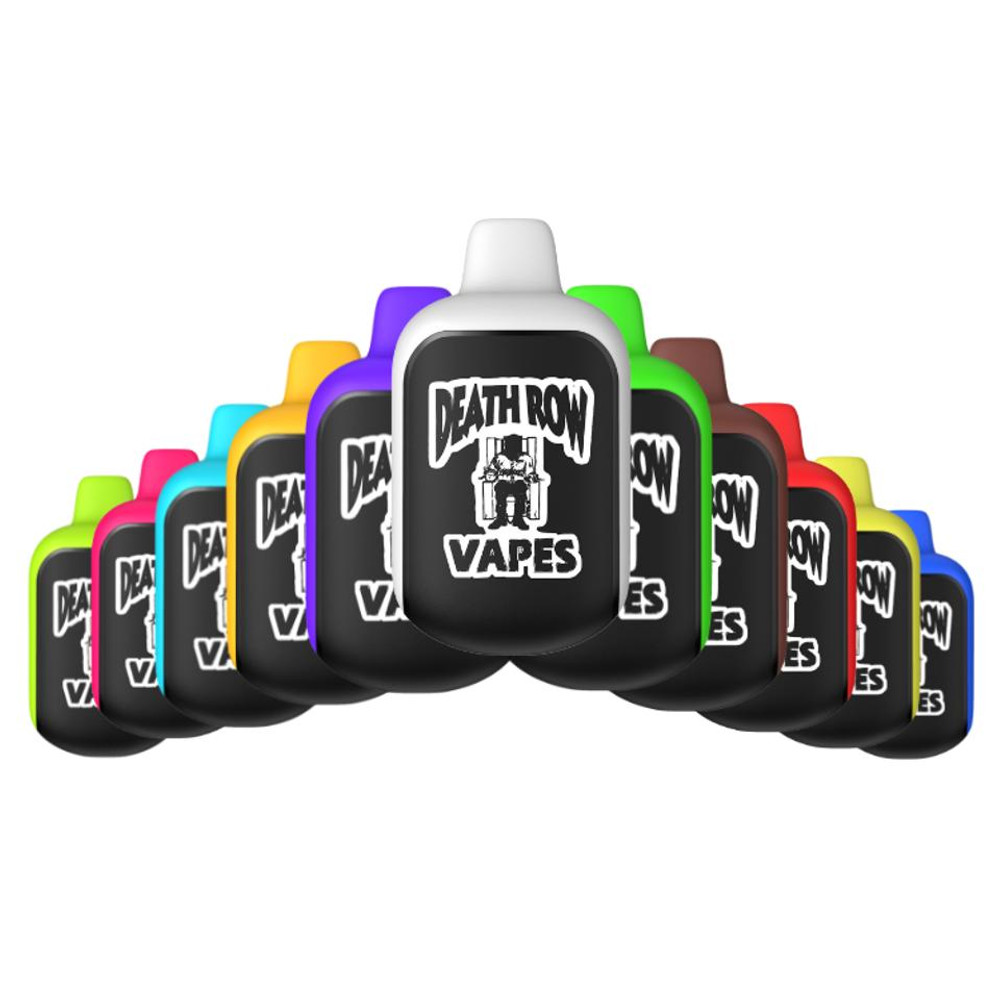  DEATH ROW VAPES 5% NIC DISPOSABLE 10.5ML 5000 PUFFS - 5CT DISPLAY 