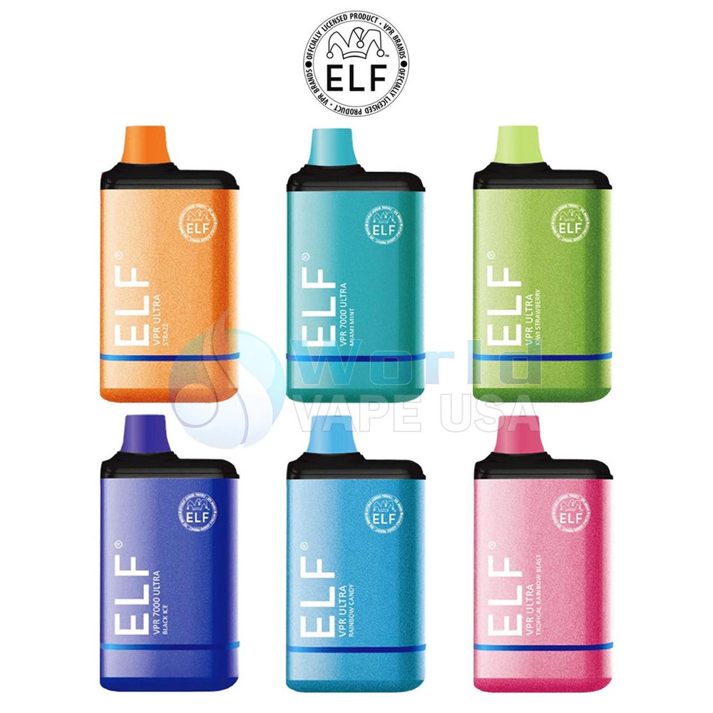  ELF VPR ULTRA 11ML 7000 PUFFS DISPOSABLE DEVICE - 10CT 