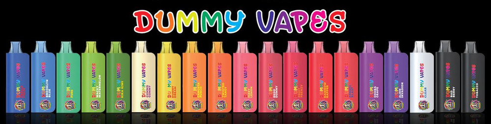  DUMMY VAPES 5% NIC RECHARGEABLE DISPOSABLE 18ML 8000 PUFFS - 5CT DISPLAY 