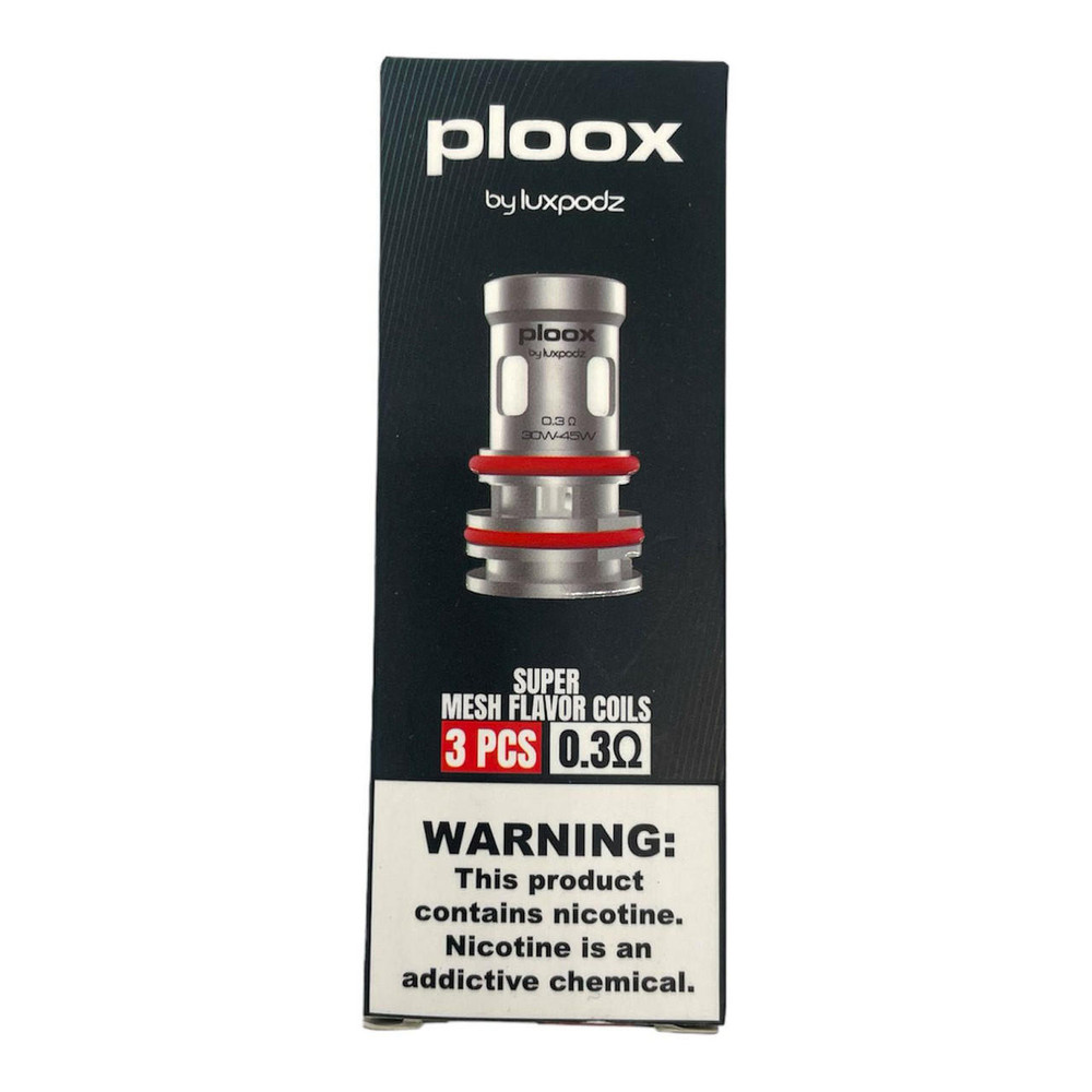  PLOOX VAPE HOOKAH SUPER MESH COIL - 3CT 