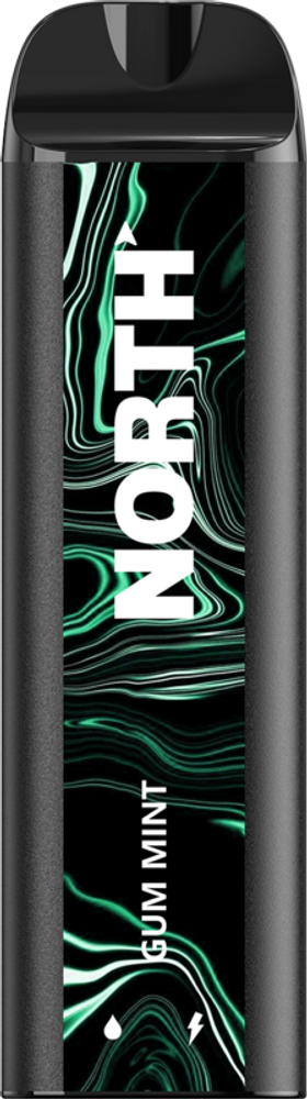 NORTH NIC 5% RECHARGEABLE DISPOSABLE 10ML 5000 PUFFS