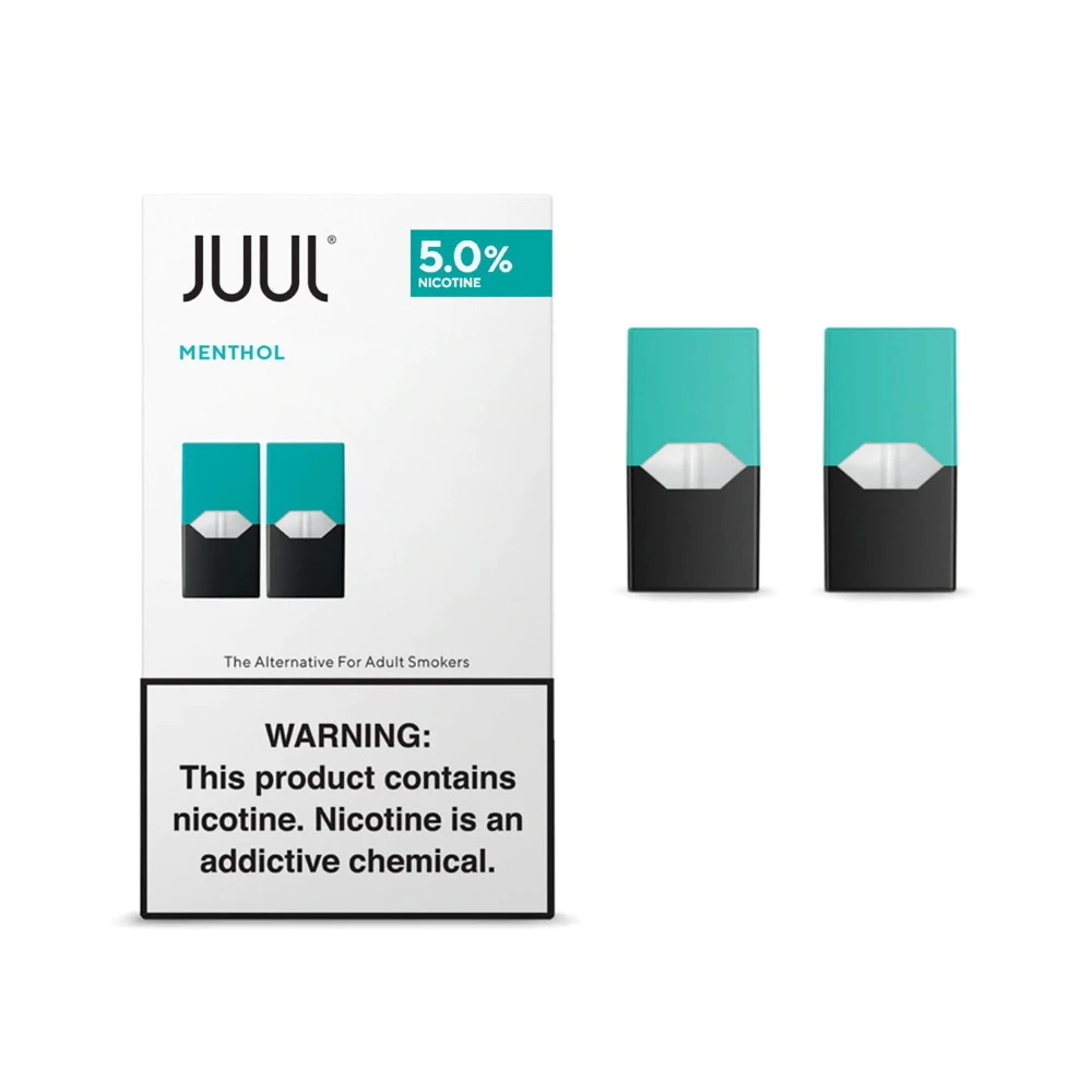 JUUL REFILL PODS 5% / 2 PODS PER PACK (Display of 8 packs)